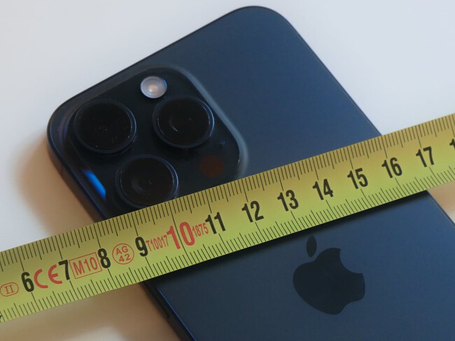 Aplicación medidas iPhone