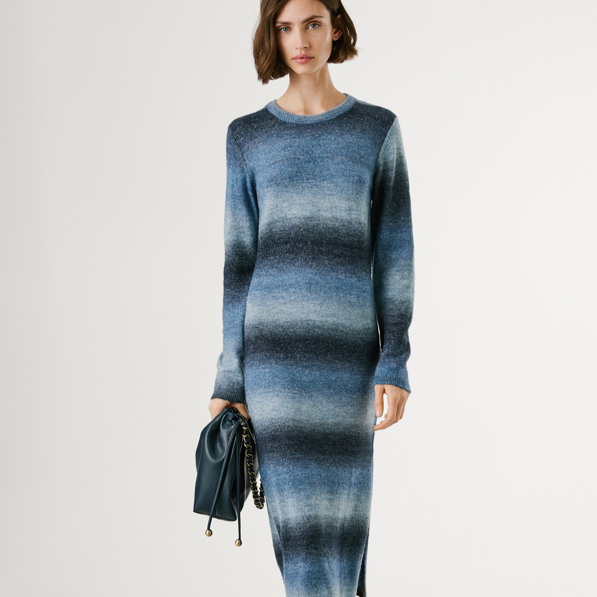 vestido largo con efecto degradado 
Pepe Jeans