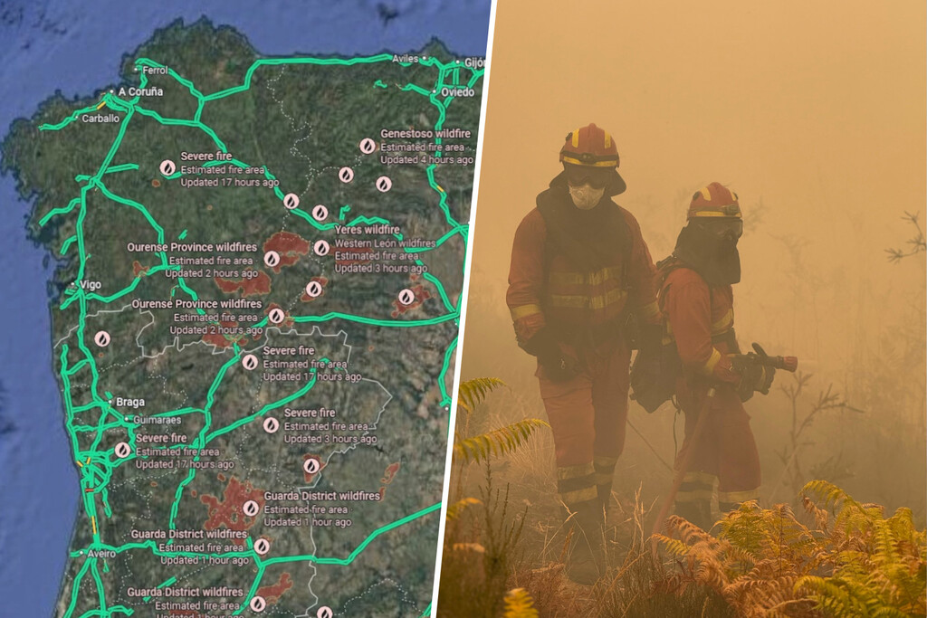 En España hay un "triángulo negro" de incendios entre Ourense, Zamora y León. Y no se explica solo por el calor