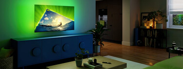Amazon tiene a precio de outlet esta tele Philips de 55 pulgadas con Ambilight