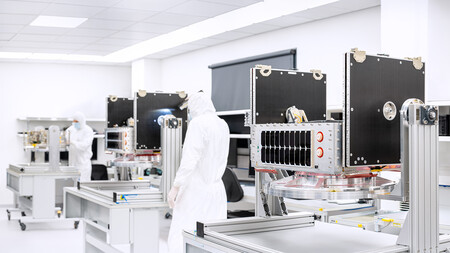 Kongsberg Nanoavionics Mp42 Microsatellite Bus Assembly Credits Kongsberg Nanoavionics