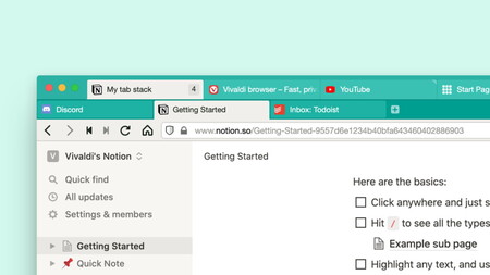 Vivaldi 3.6 llega con una interesante solución para los acumuladores de pestañas: un segundo piso