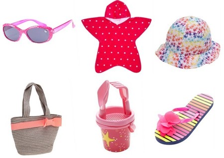 complementos niñs playa kiabi