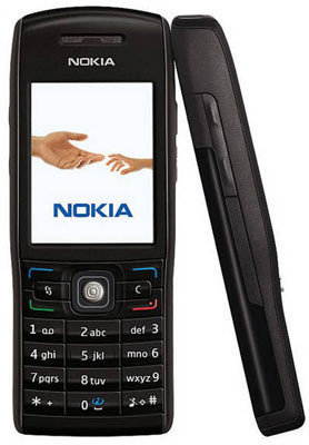 Nokia E50 en negro