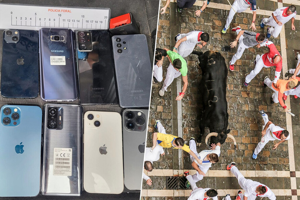 Mucho ojo con tu iPhone si vas a San Fermín: es el móvil más preciado por los ladrones y los robos se multiplican durante estas fiestas