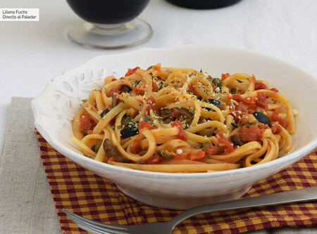 Tallarines Puttanesca