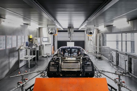 Banco de pruebas Bugatti