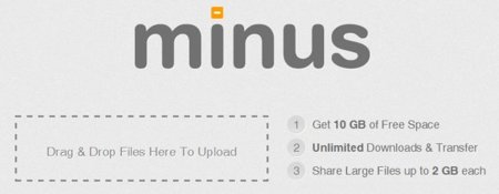 Minus, un servicio que ofrece 10 Gb de almacenamiento gratuito en la nube