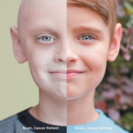 Noah el niño que ha superado el cáncer: mi vida es la prueba