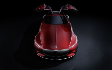 Vision Mercedes-Maybach 6 alas de gaviota