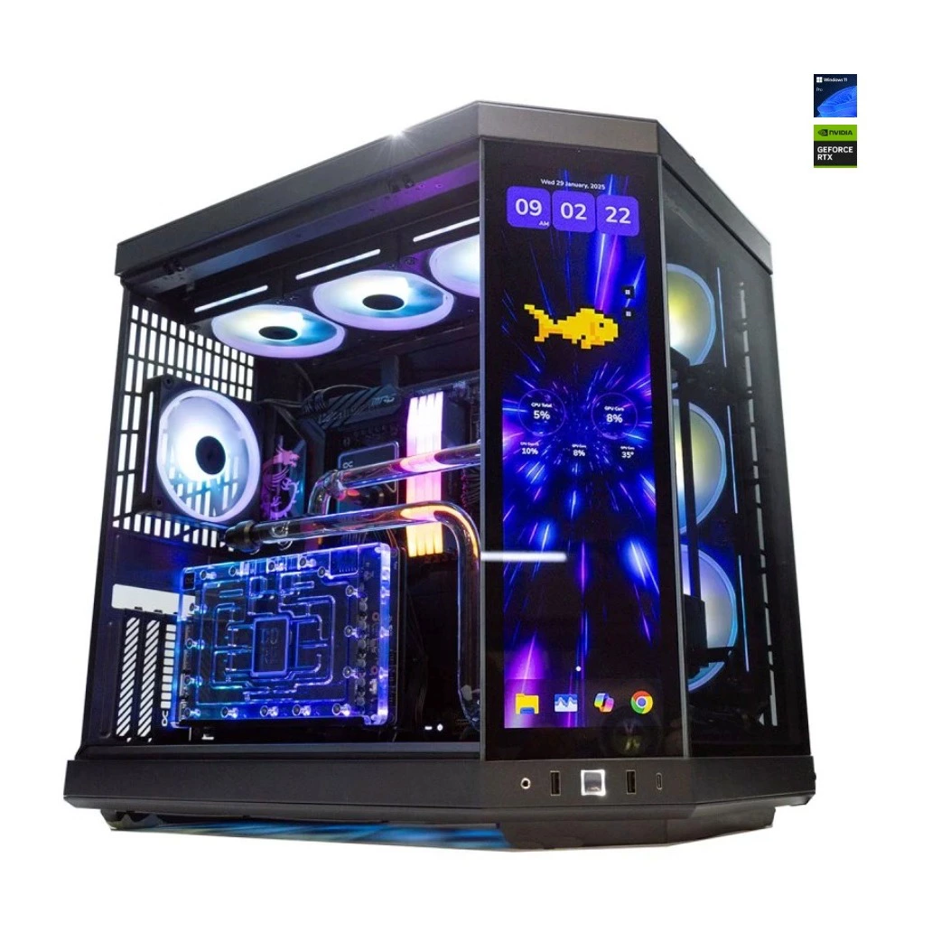 PcCom Custom Ryzen 9 9950X3D / 128GB / 4TB SSD / RTX 5090 + Windows 11 Pro
