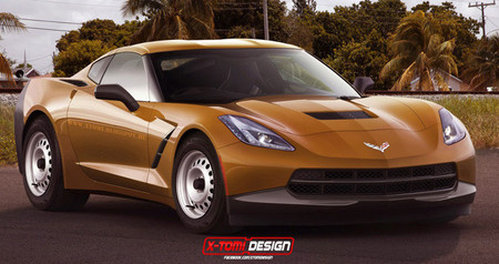 Chevrolet Corvette Stingray básico, por X Tomi
