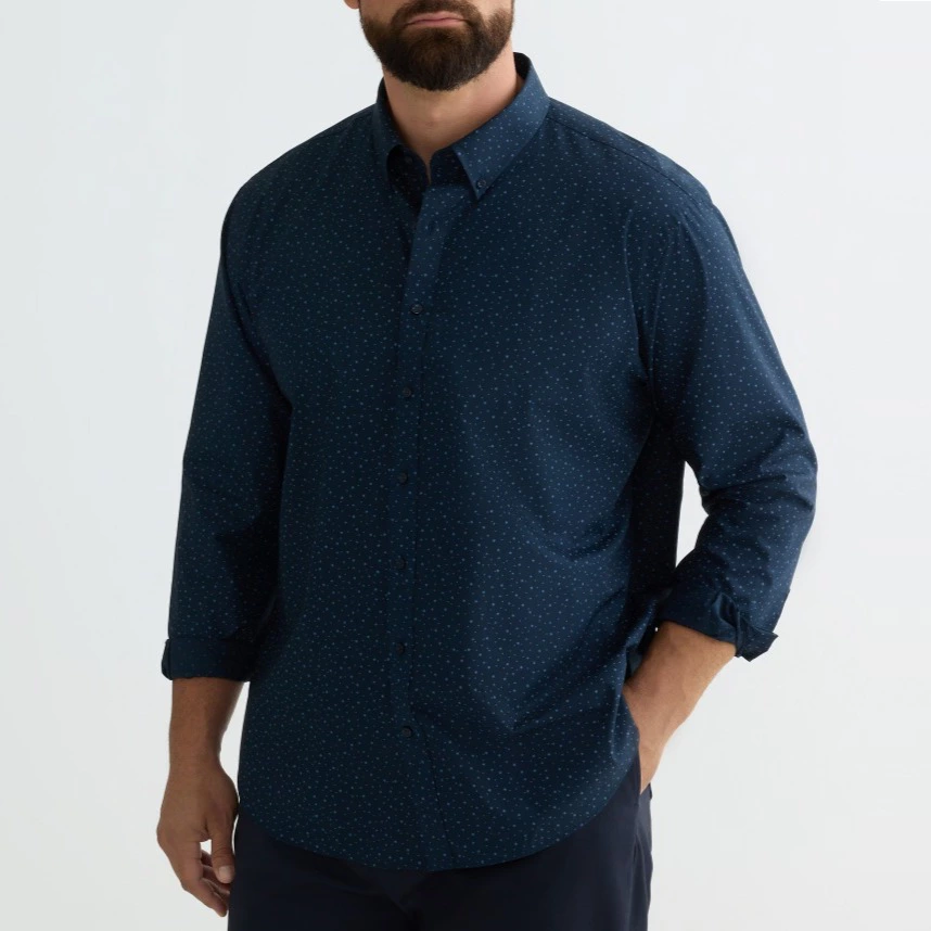 Rushmore Camisa de hombre estampada