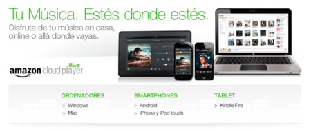 Llegó el día: Amazon ya vende música en MP3 en España y presenta aquí su Amazon Cloud Player