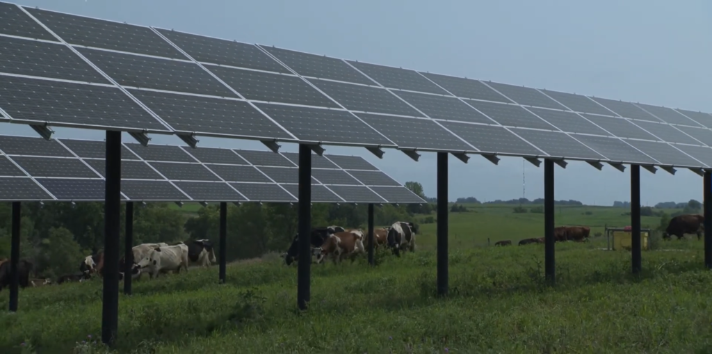 Una granja de Minnesota encontró la forma de producir energí