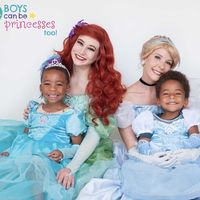 Los niños también pueden ser princesas y jugar a lo que quieran: así lo demuestran estas fotos