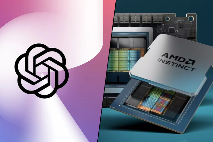 OpenAI firma un acuerdo histórico con AMD para usar sus chips: esta es su baza para no depender tanto de NVIDIA