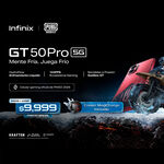 El nuevo Infinix GT 50 Pro llega a México y quiere resolver uno de los mayores problemas del gaming móvil