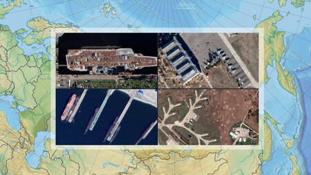 El bulo sobre el reciente despixelado de las bases rusas en Google Maps permite detectar una escuadrilla de aviones de gomaespuma