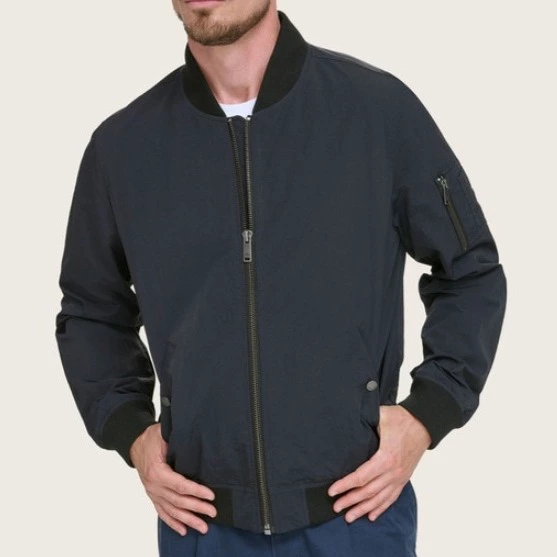 Dockers Chaqueta bomber de hombre con cremallera
