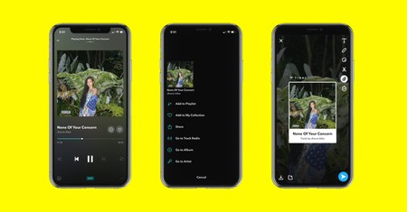 Tidal anuncia la integración con Snapchat: ahora es posible compartir el contenido en forma de audio o vídeo