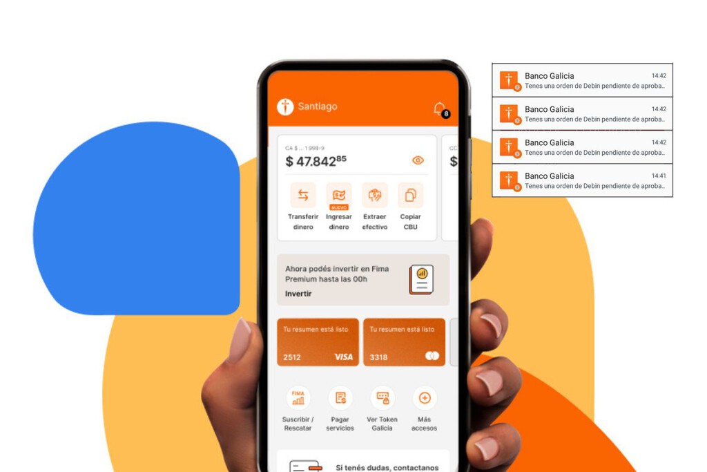 Qué es y cómo se paga un DEBIN en banco Galicia Argentina 