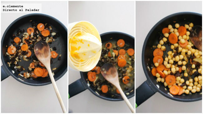 Ensalada Garbanzos Agridulce Coll