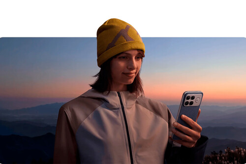 Celular premium barato con batería para dos días y 6 años de actualizaciones. Tiene una bocina Bose