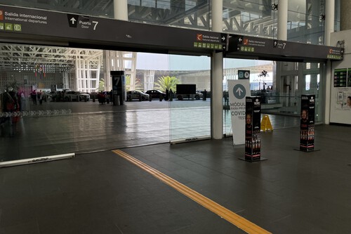 Guardia Nacional ya puede infraccionar a conductores de plataformas en el Aeropuerto Internacional de CDMX