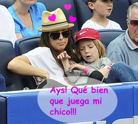 Kate Hudson, morena y fan de A-Rod