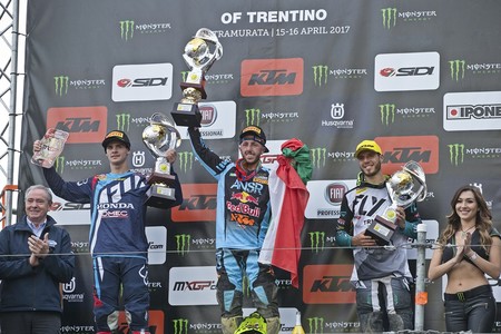 Podium Mxgp Trento 2017