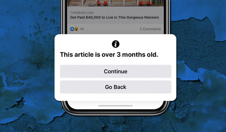 "Este artículo tiene más de tres meses": Facebook te avisará si estás compartiendo una noticia antigua