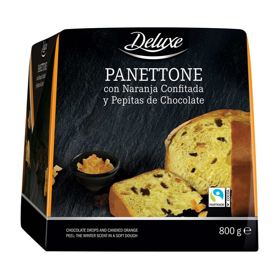 Panettone de Naranja y Chocolate