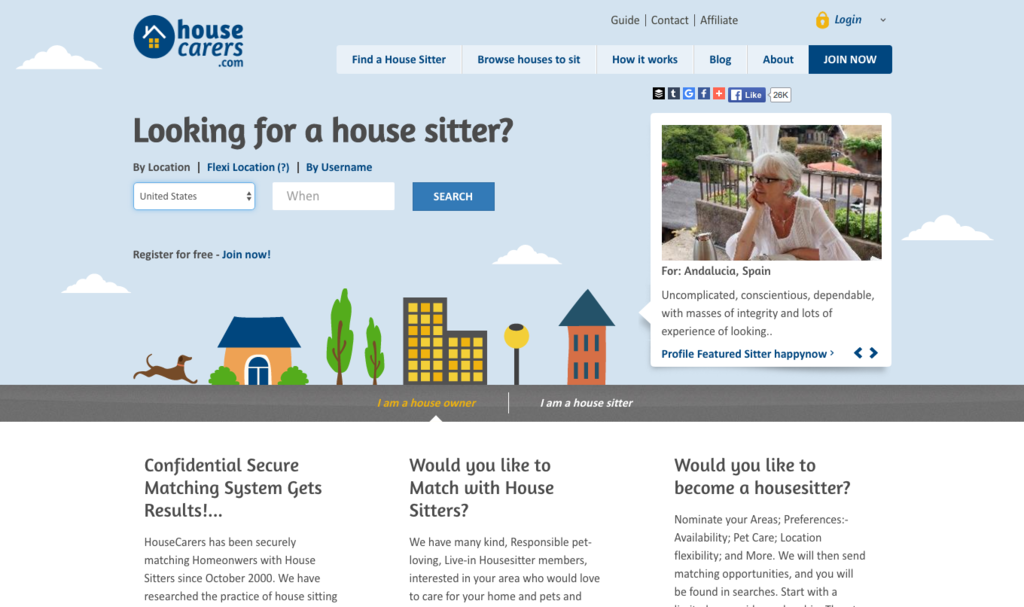 Trece webs de House Sitting o cómo conseguir alojamiento gratis por