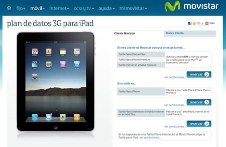 Movistar ya permite reservar su Microsim para el iPad 3G