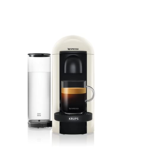 Krups Nespresso VERTUO Plus XN9031 - Cafetera de cápsulas, máquina de café expreso, café diferentes, 5 tamaños tazas