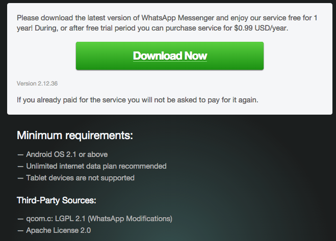 WhatsApp se actualiza con rediseño a Material Design