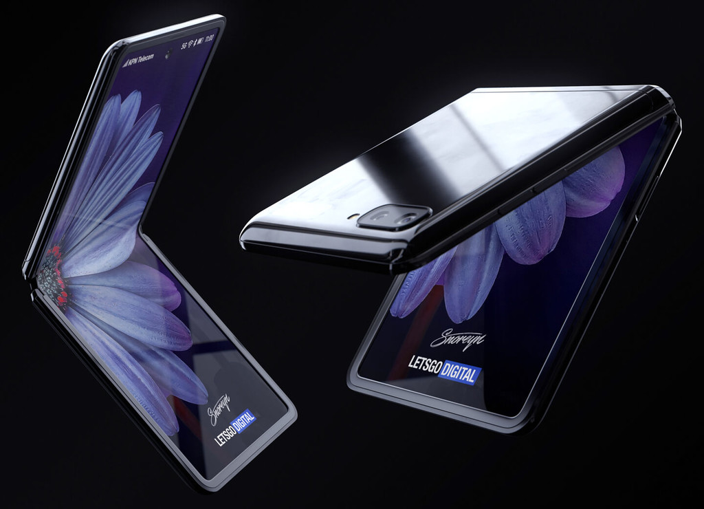 Más supuestas filtraciones del próximo smartphone plegable de Samsung, ahora conocido como 'Galaxy Z Flip'
