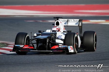 Kamui Kobayashi se mantiene en primera posición el cuarto día de pruebas en Barcelona