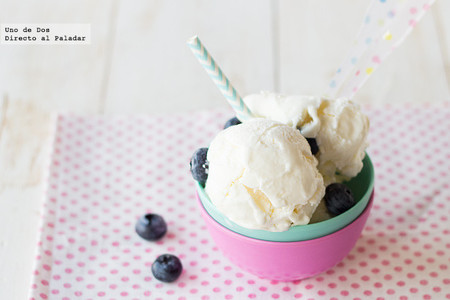 Helado de yogur o yogur helado. Receta