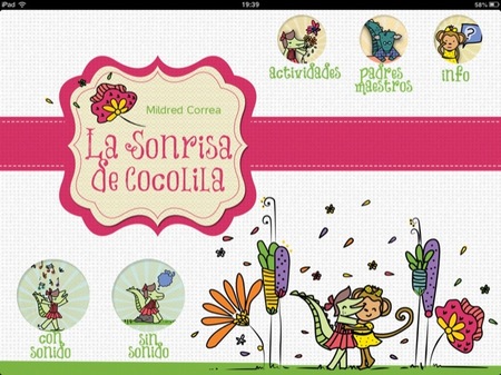La sonrisa de Cocolila es un libro infantil para el iPad con muchos valores de interés para los niños