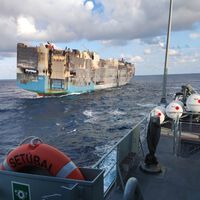 Volkswagen está en el ojo del huracán por el incendio de un barco a la mitad del mar: culpan a uno de sus modelos eléctricos y a una negligencia