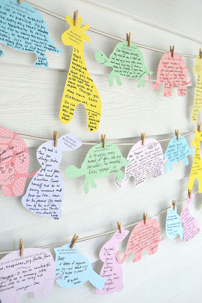 15 manualidades fáciles y bonitas para decorar tu baby shower