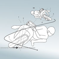 No es broma: Kawasaki ha patentado una moto eléctrica sin manillar y con ruedas pivotantes