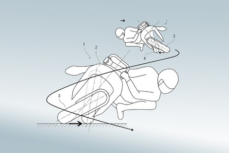 No es broma: Kawasaki ha patentado una moto eléctrica sin manillar y con ruedas pivotantes