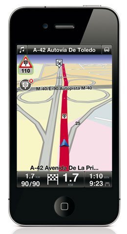 TomTom 1.7 para iPhone con alertas de radares móviles