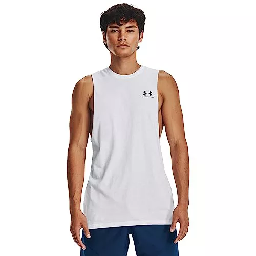 Under Armour LEFT CHEST CUT OFF TANK