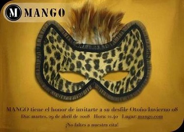 Desfile de Mango otoño-invierno 2008/09, ¡estás invitado!