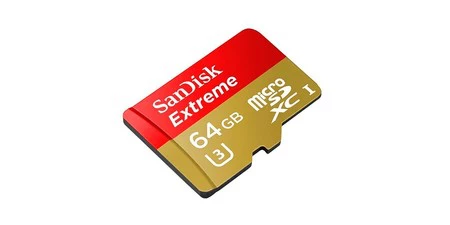 SanDisk Extreme microSDXC, con 64 Gb y adaptador, por sólo 34,90 euros ahora en Amazon