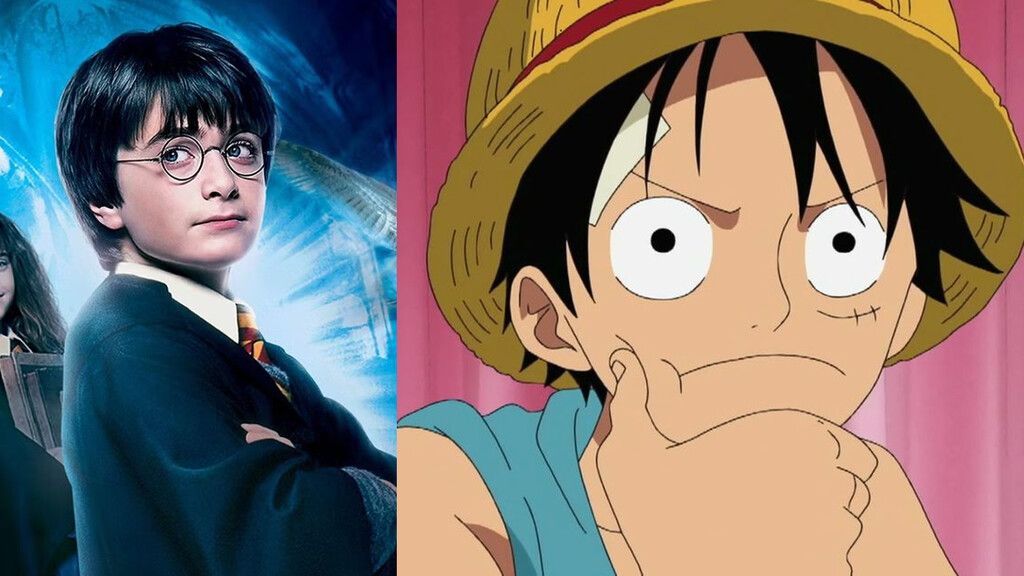 Luffy y Harry Potter comparten un extraño récord, aunque técnicamente J.K. Rowling supera a Eiichiro Oda por los pelos
